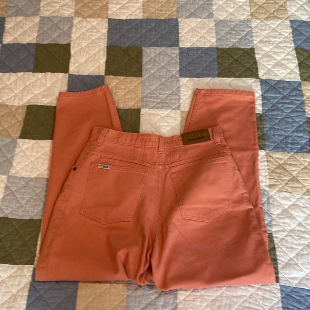 Women's Zena Apricot Colored Jeans size 10 petite. - Picture 5 of 9
